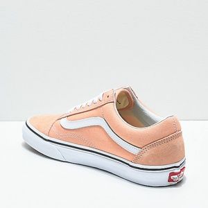 bleached apricot vans old skool